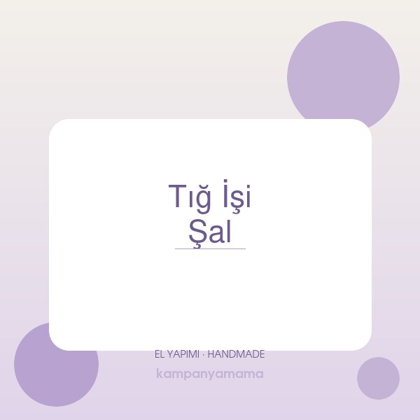 Tığ İşi Pastel Şal